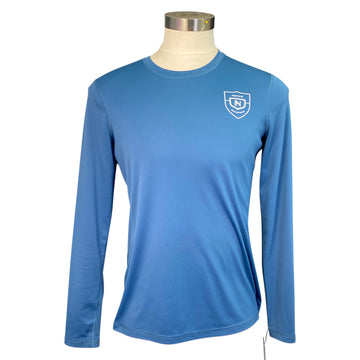 Asmar Equestrian Sustainable Logo Tee in Ink Blue