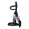 Nunn Finer Bridle w/ Rubber Reins in Black