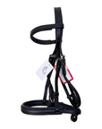 Nunn Finer Bridle w/ Rubber Reins in Black