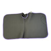 Schneiders Suede Dressage Saddle Pad W/ Fleece in Purple