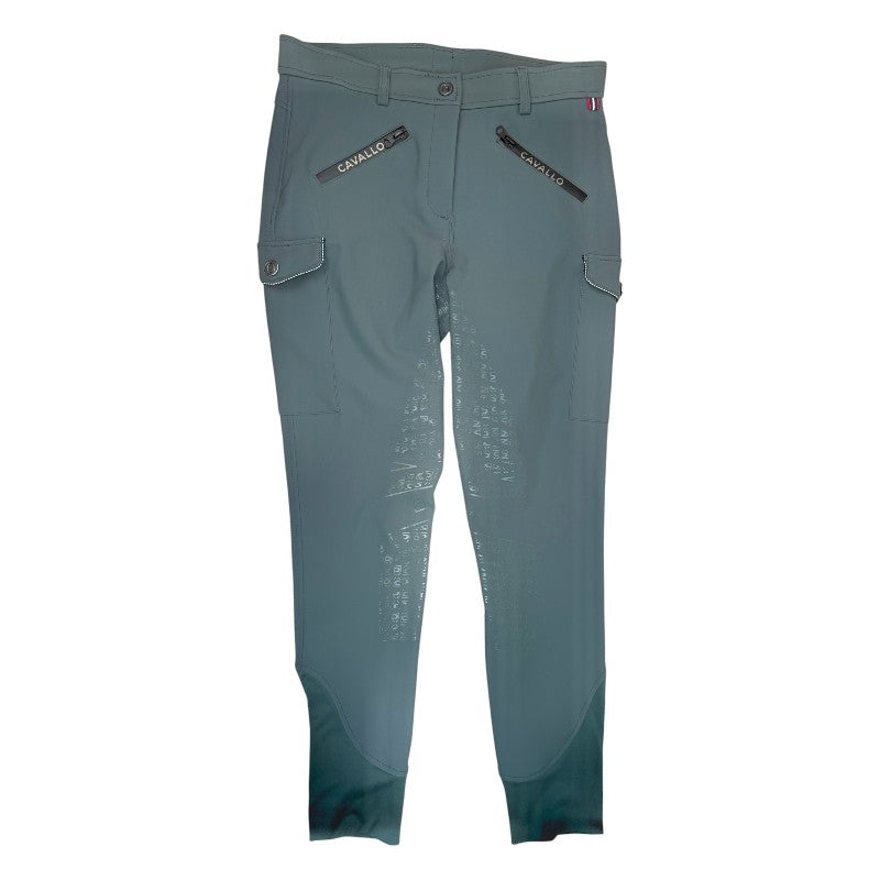Cavallo 'Comina Grip Mobile' Full Seat Breech in Seaweed 