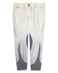 Tredstep Solo Knee Patch Breeches in White
