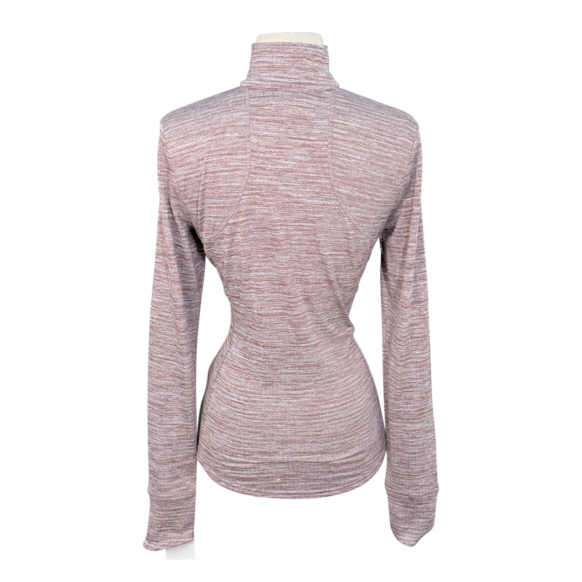 Ariat Team Gridwork 1/4 Zip Baselayer in Heather Purple