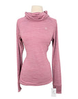 Ariat Tek Cold Series Cowl Long Sleeve Sweater in Heather Pink