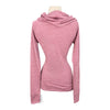 Ariat Tek Cold Series Cowl Long Sleeve Sweater in Heather Pink