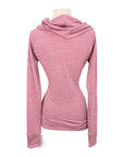 Ariat Tek Cold Series Cowl Long Sleeve Sweater in Heather Pink