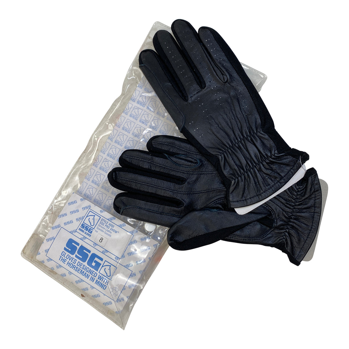 SSG Pro Show Riding Gloves in Black