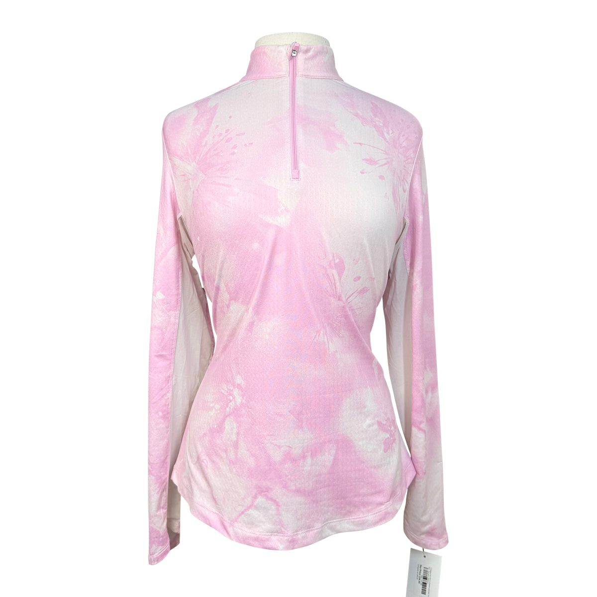 Callaway Sun Shirt in Pastel Pink Tie Dye - Women's Medium