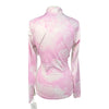 Callaway Sun Shirt in Pastel Pink Tie Dye - Women's Medium