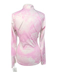 Callaway Sun Shirt in Pastel Pink Tie Dye - Women's Medium