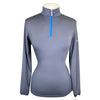 Kastel 'Charlotte' Autumn Baselayer in Grey/Blue Accents - Women's XS