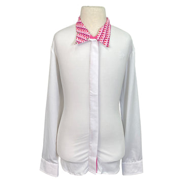 Ovation 'Ellie' Show Shirt in White/Hearts