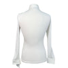 Equiline Embossed Show Shirt in White