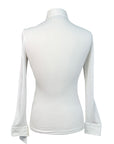 Equiline Embossed Show Shirt in White