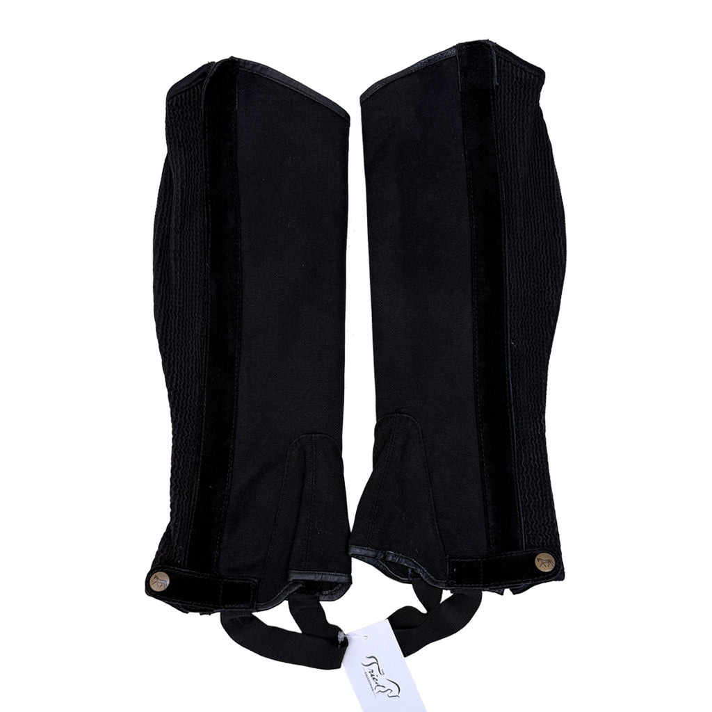 TuffRider Airflow Synthetic Half Chaps  in Black