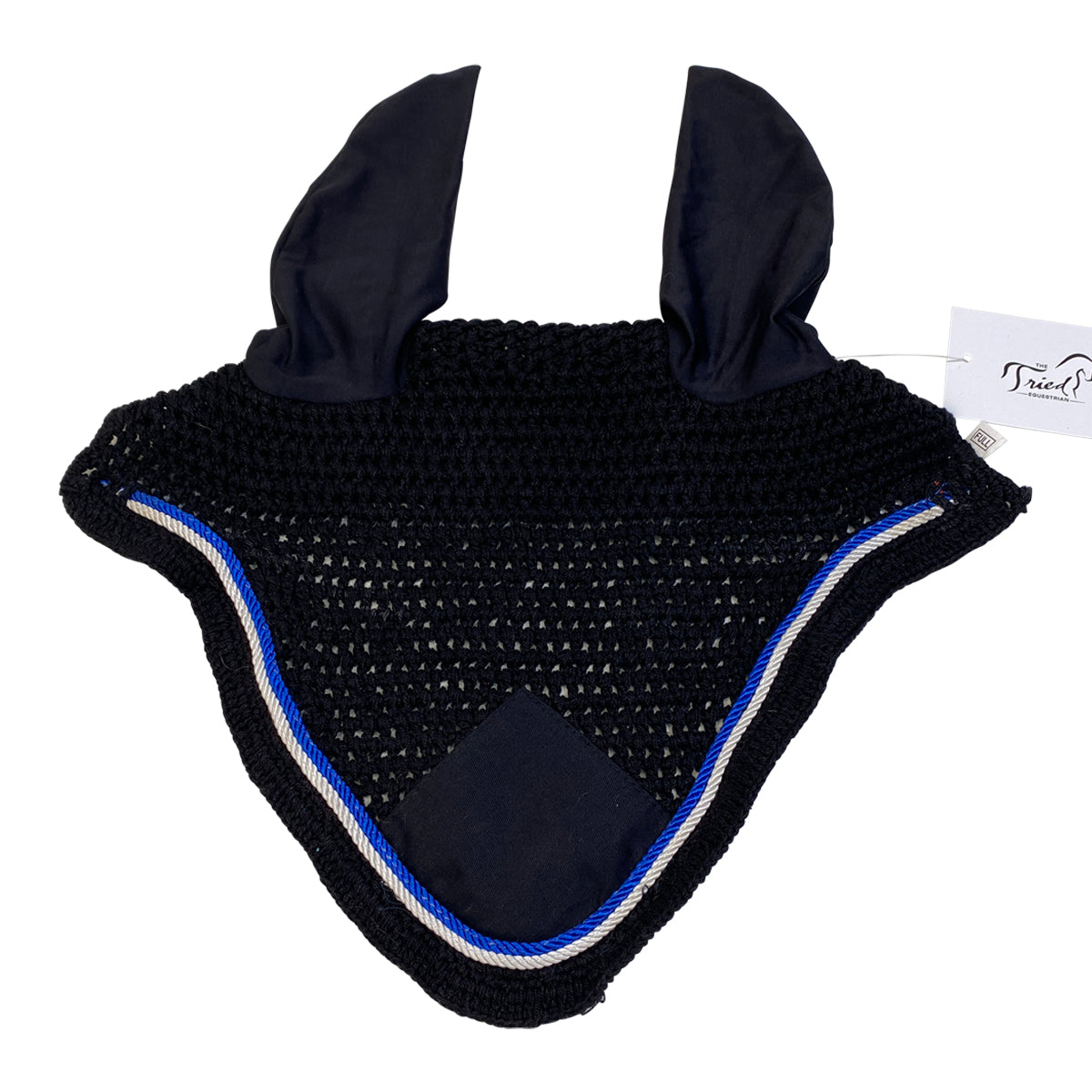 Crochet Fly Bonnet in Black