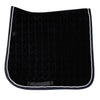 Kincade Velvet Dressage Pad in Black