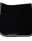 Kincade Velvet Dressage Pad in Black