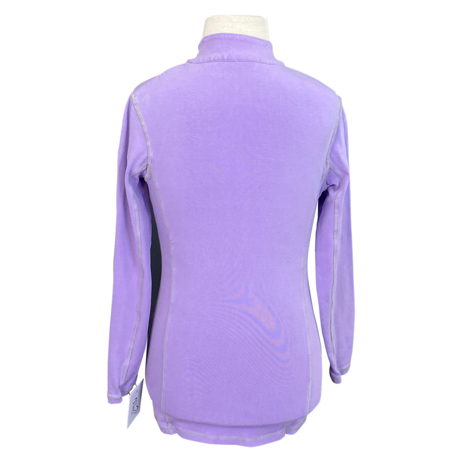Back of Goode Rider 'Ideal' Polo in Lavender