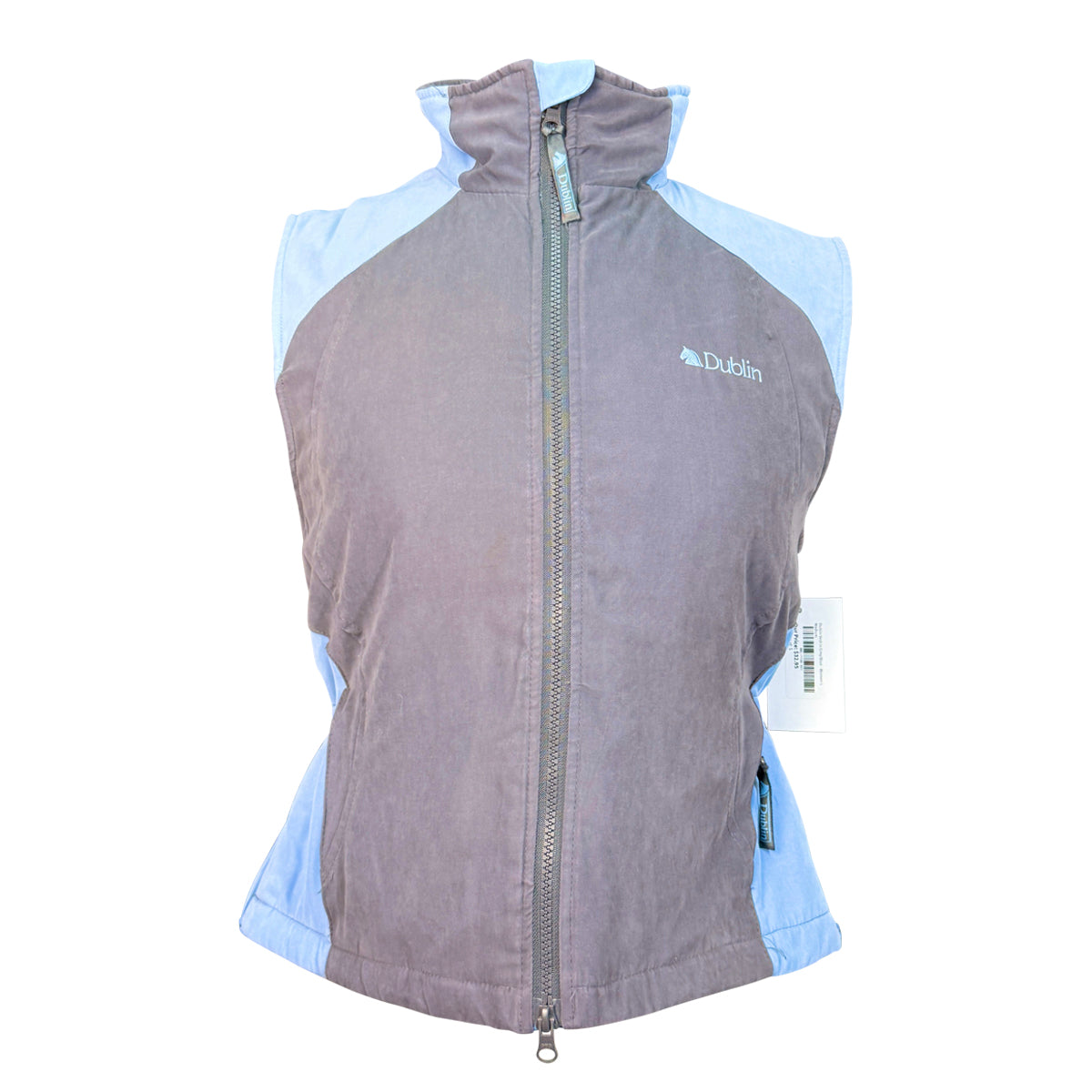 Dublin Vest in Grey/Blue