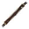 Lettia Clik Girth with CoolMax in Brown/White 