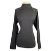 Mountain Horse Mock Neck Baselayer in Black