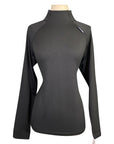 Mountain Horse Mock Neck Baselayer in Black