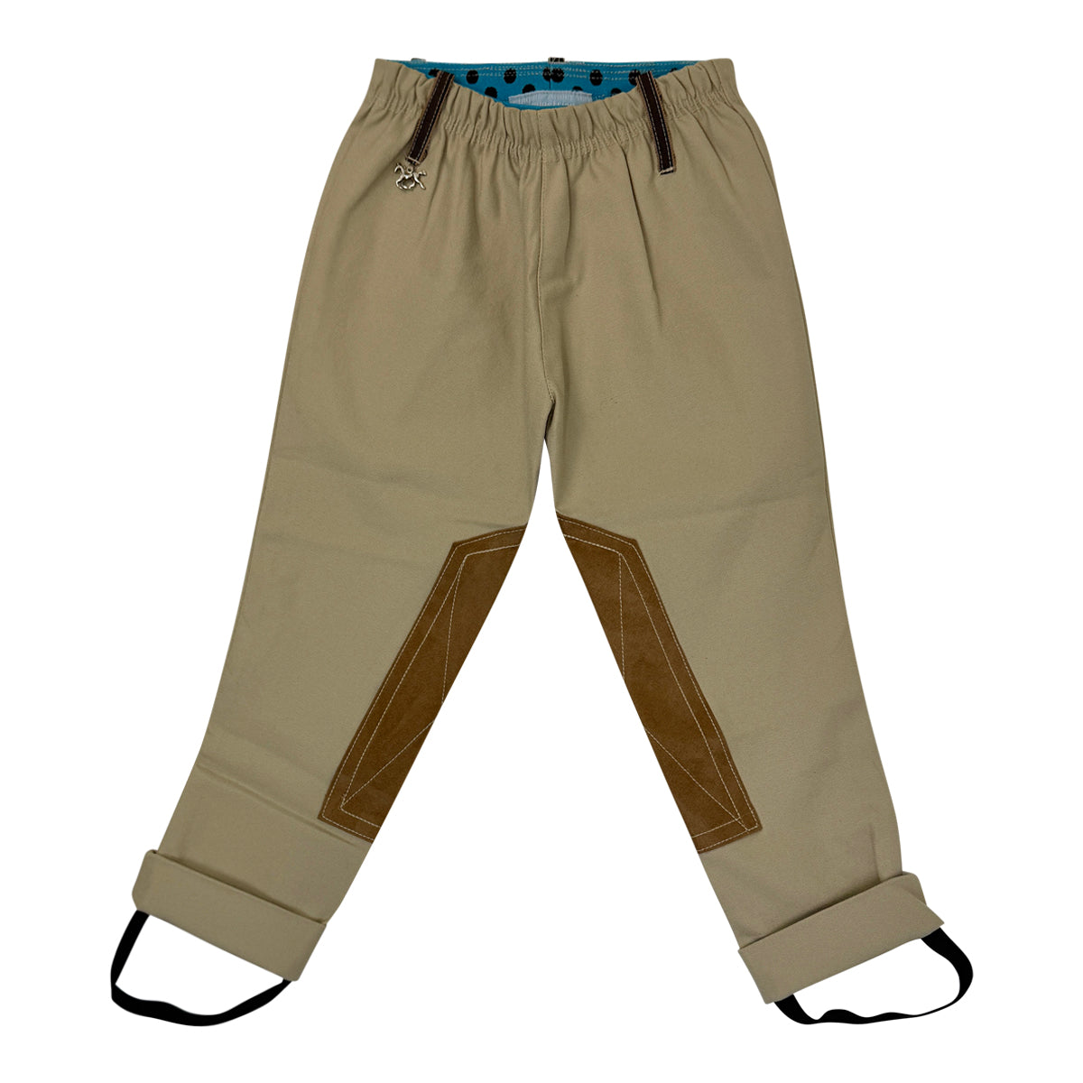 Claudia Anderson Equestrian Kids' Jodhpurs in Tan