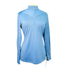 BR Equestrian L/S Zip Up in Sapphire Blue