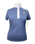 Asmar Equestrian Competition Shirt in Petrol 