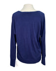 Bad Horse 'giddythefup' Sweater in Navy/Silver