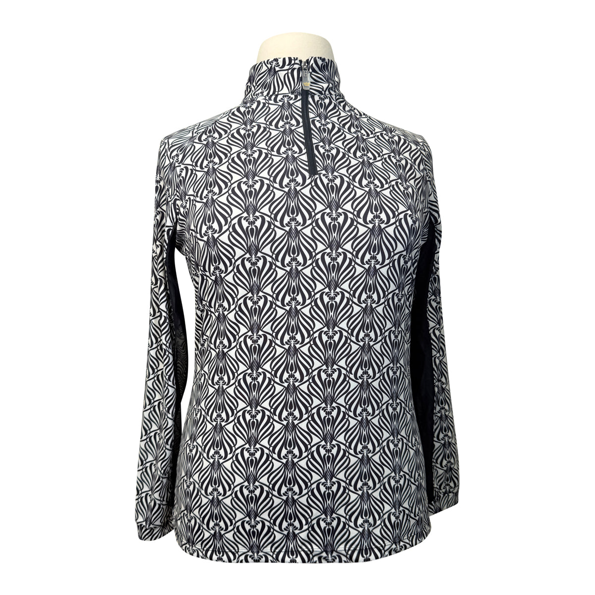 Kastel Signature Long Sleeve Shirt in Black/White Design