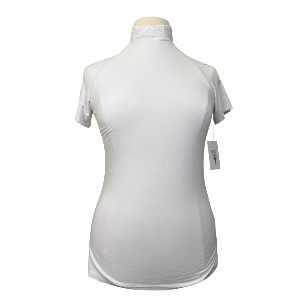 Street &amp; Saddle Stride Show Shirt in White - Women's XXL