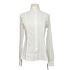 FITS Button Up Show Shirt in White