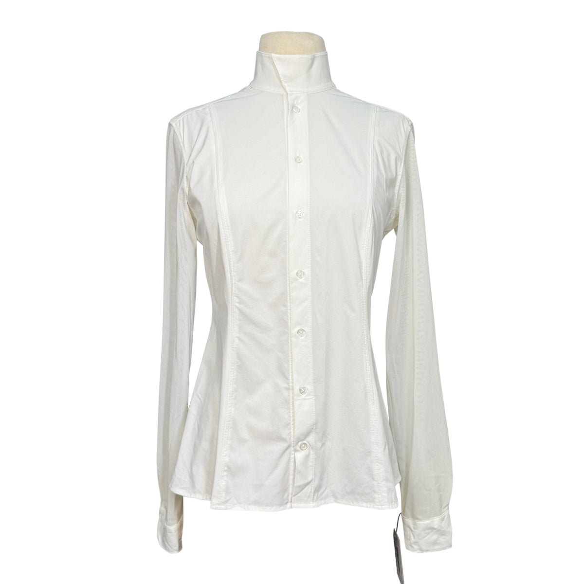 FITS Button Up Show Shirt in White