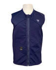Front of Horse Pilot Outer Shell Airbag Gilet in Navy - Women's Small