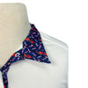 Essex Classic Talent Yarn Show Shirt in White/Seahorses