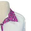 Essex Classic Talent Yarn Show Shirt in White/ Purple Panda