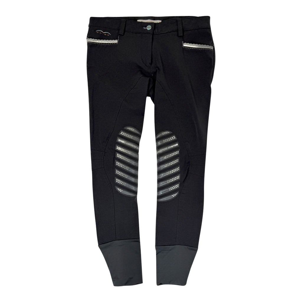 Animo Knee Grip Breeches in Black