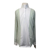 Essex Classics 'Luna Performance' Show Shirt in White/Light Green