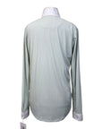 Essex Classics 'Luna Performance' Show Shirt in White/Light Green