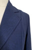 Detail of RJ Classics 'Monterey' Orange Label Show Coat in Navy Herringbone - Women's 6R