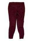 Ariat 'Prelude' Knee Patch Breeches in Wine - Women's 26R