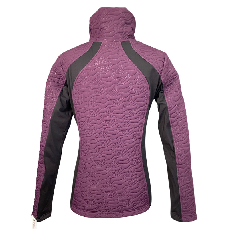Kerrits Unbridled Horse Quilted Jacket in Purple