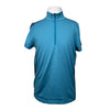 Kerrits Ice Fil Short Sleeve in Turquoise/Navy