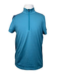 Kerrits Ice Fil Short Sleeve in Turquoise/Navy