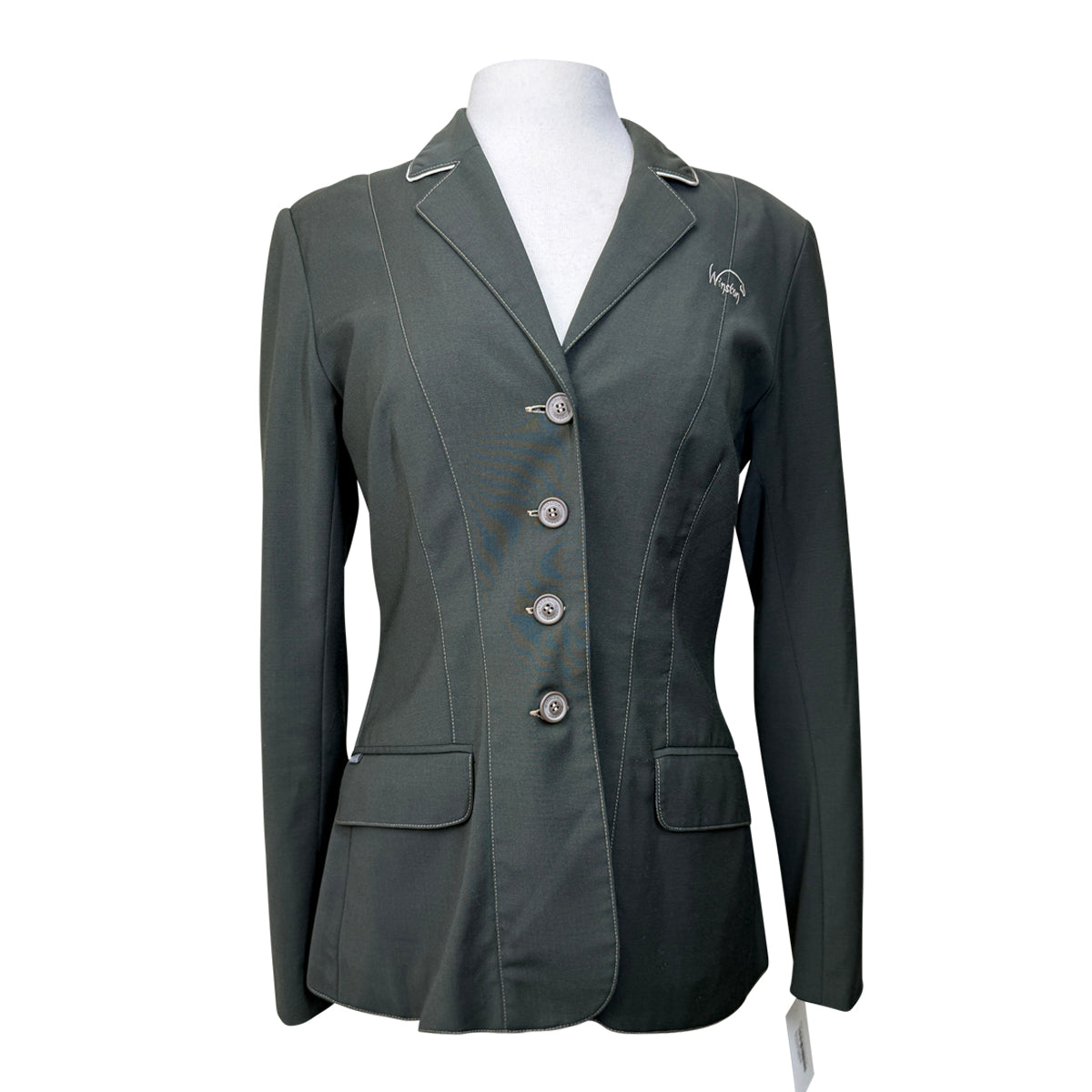Winston Contrast Show Jacket in Hunter Green