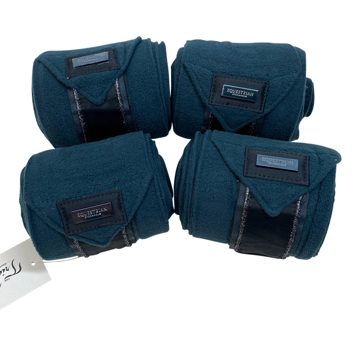 Equestrian Stockholm Bandages  in Blue Meadow