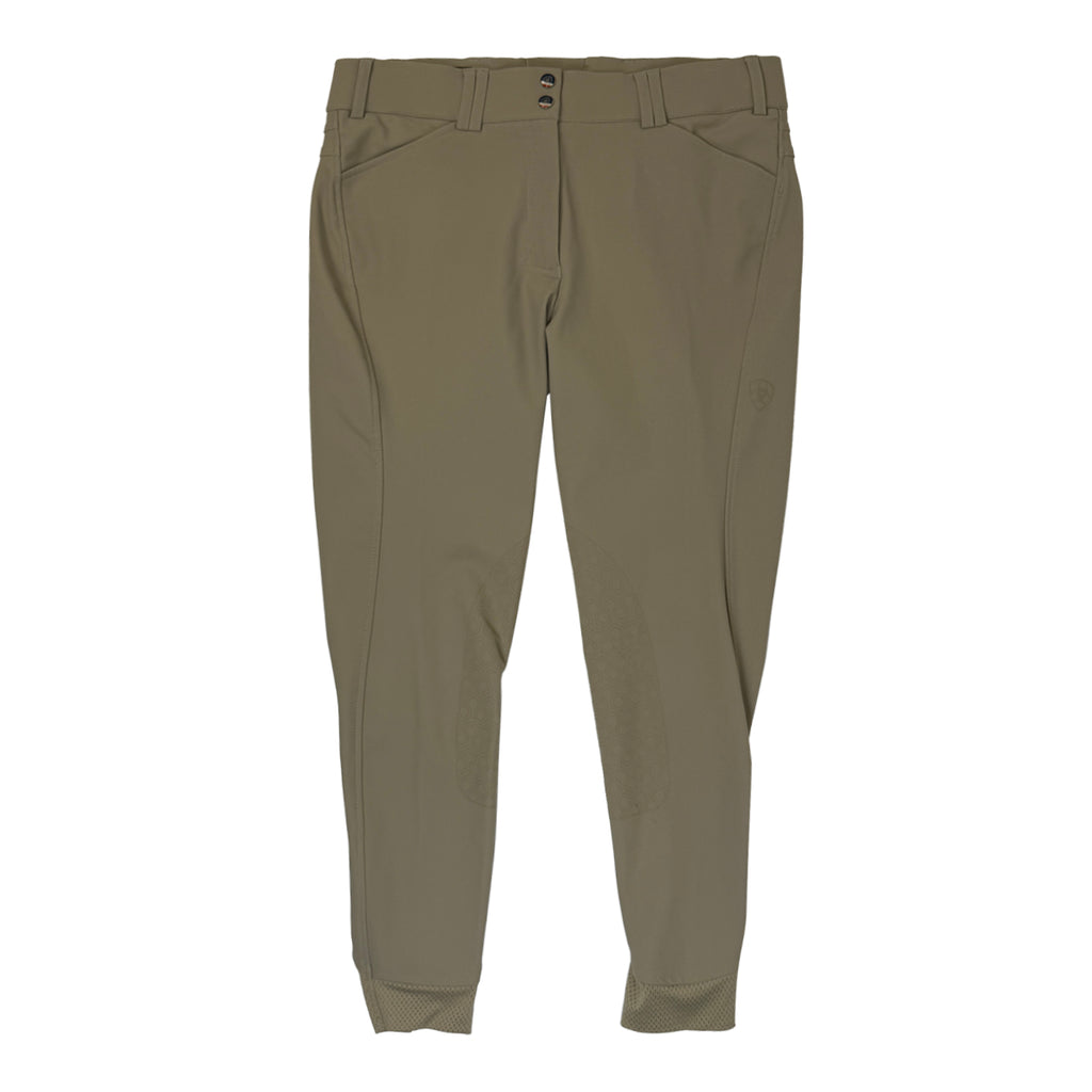 Ariat 'Tri Factor' Knee Patch Breeches in Tan
