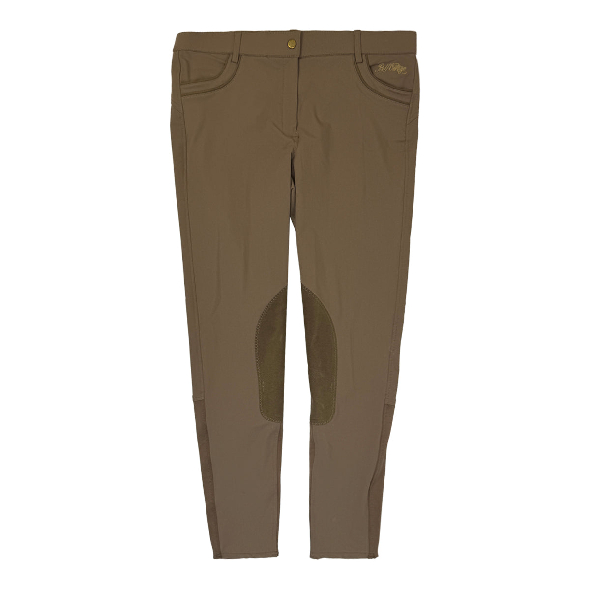 B Vertigo 'Nicola' Knee Patch Breeches in Taupe